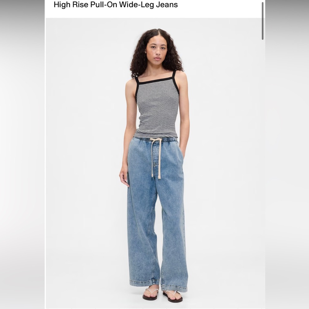 GAP Factory Light Blue Flare Jeans